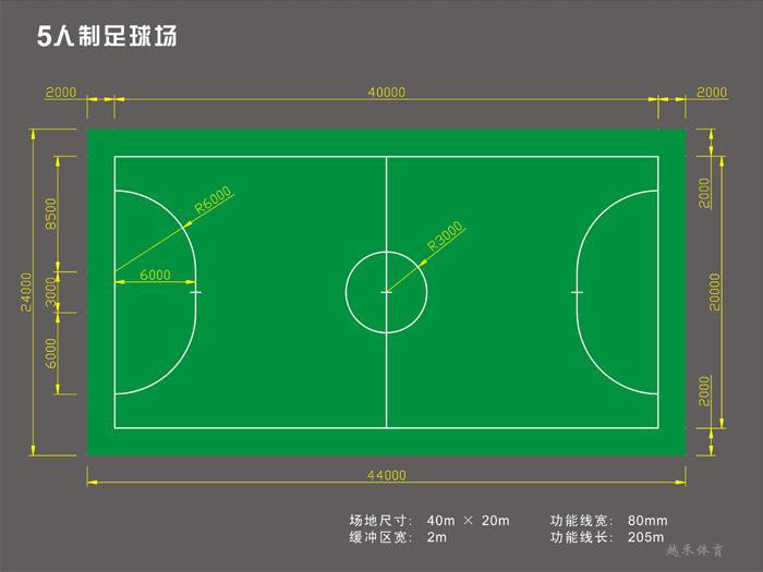 五人制足球场