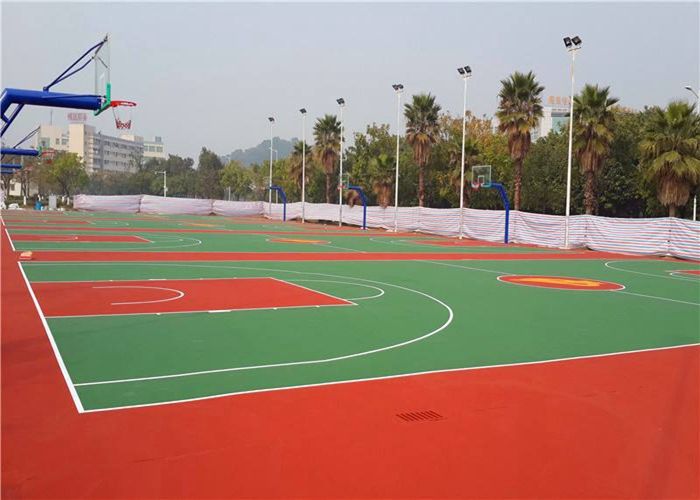 南京硅PU篮球场